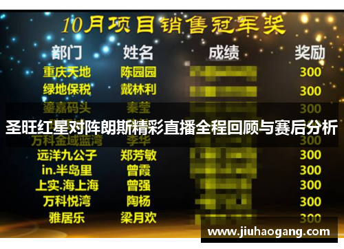 圣旺红星对阵朗斯精彩直播全程回顾与赛后分析